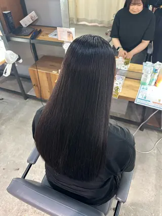 ロング カラー 溜 一太のヘアスタイル
