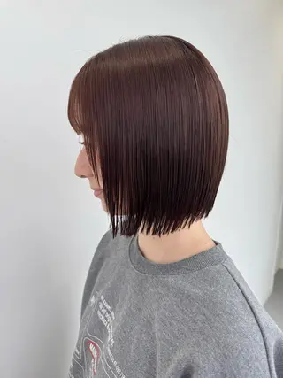 ミディアム 長谷川 未來のヘアスタイル