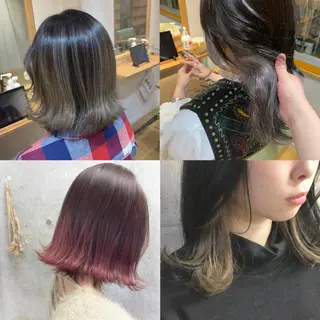 ミディアム little 小濱彰太のヘアスタイル