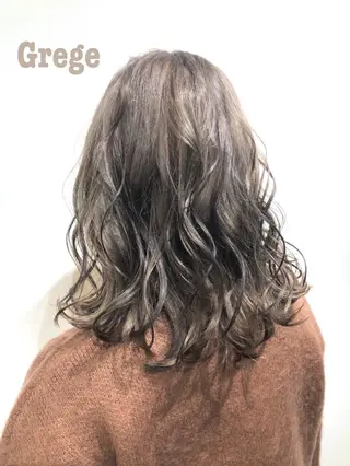 ミディアム カラー Lee大阪店所属・店長　濱口 花菜　美髪整形のヘアスタイル