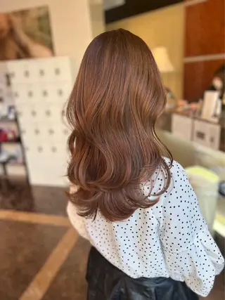 カラー 会社で浮かない ビジネスヘア/心斎橋のヘアスタイル