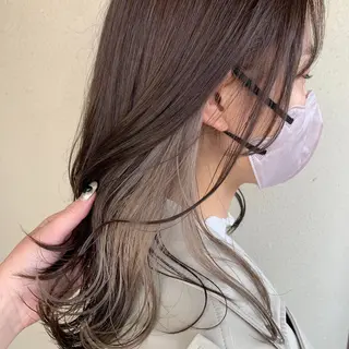 ミディアム カラー regalo Acari🍎のヘアスタイル