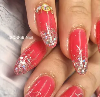 ロング カラー パーマ ヘアアレンジ ネイル 美容室 ソンリエのヘアスタイル