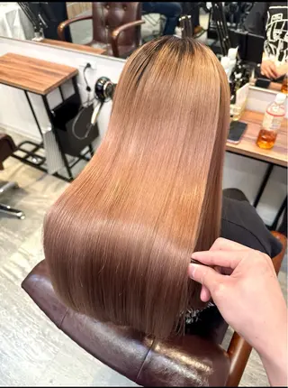 ロング パーマ ✨髪を傷ませない✨ 吉田ひじりのヘアスタイル