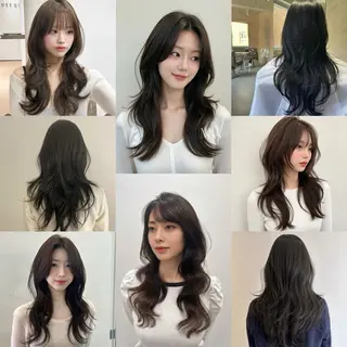 パーマ モ モのヘアスタイル