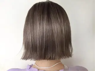 カラー ウルフとハイトーン みっちー✂️のヘアスタイル