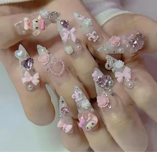 ネイル 波 なみのネイルデザイン