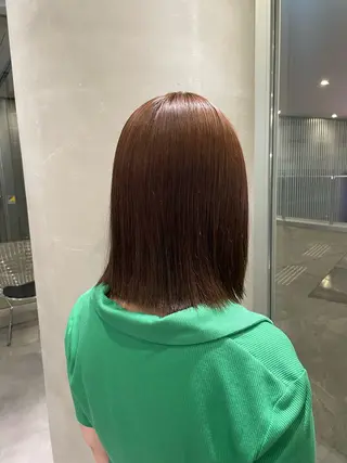 ミディアム カラー カット／ブリーチ🐏 モデル募集中 ナナホのヘアスタイル