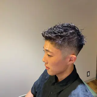ショート メンズ LoRE hair coordinate 京都駅前店所属・島田 龍生のヘアスタイル