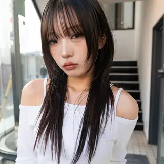 ロング メンズパーマ 募集 MAI🪼のヘアスタイル