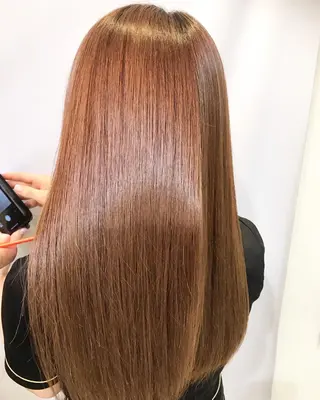 ロング 三田 豪のヘアスタイル