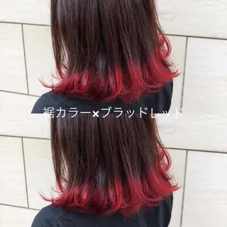セミロング 青木 りおのヘアスタイル