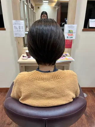 ショート 水口 真穂のヘアスタイル