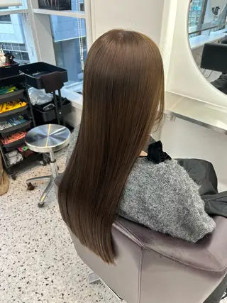 ロング カラー ヘアアレンジ 銀座terrace所属・🫧透明感／艶カラー 🫧Ryuseiのヘアスタイル