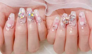 セミロング Hanaai Salon新大久保店のネイルデザイン