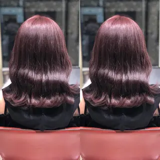 ミディアム Y Uのヘアスタイル