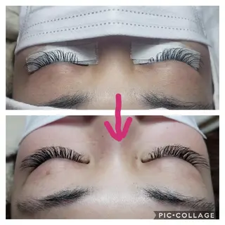 マツエク・マツパ Rouge ・ K  　のマツエク・マツパデザイン