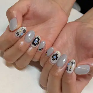 ネイル ジェヌインネイル 河内のネイルデザイン