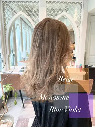 セミロング カラー 美髪/カラー 美容院🌈渡辺隼也のヘアスタイル