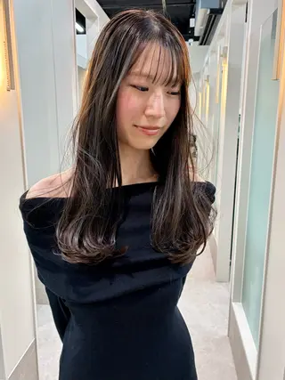 ロング カラー GO TO DAY SHAIRE SALON梅田Noe店所属・亀井 雷のヘアスタイル