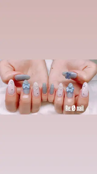 ネイル Re:Ø nail 🩵TSUJIのネイルデザイン