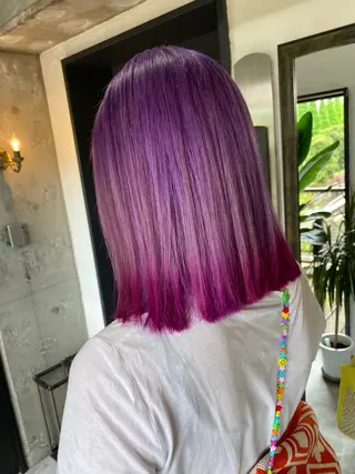 ミディアム カラー 🌻Insta指名 NO.1🌻Shoのヘアスタイル