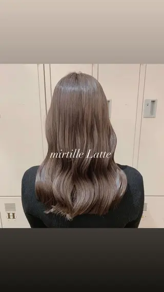 ロング カラー ヘアアレンジ 代表🎀 ふわモテ愛 され髪🩷yumiのヘアスタイル