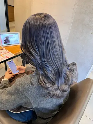 ミディアム カラー 🌿earth亀有店 【緑髪のノブ】🌿のヘアスタイル