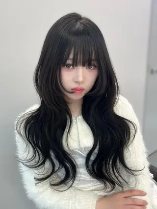 ロング カラー Kaho🤍レイヤー ※女性限定のヘアスタイル
