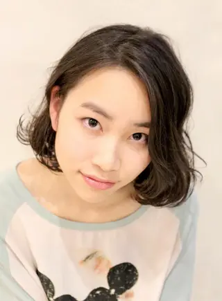 ショート ミディアム パーマ メンズ指名多数!! SiLO 田島のヘアスタイル