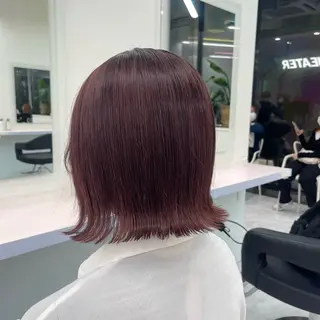 ショート カラー みう/仙台/暖色/ 艶髪/顔周りカット/のヘアスタイル