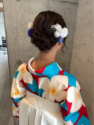 ロング ヘアアレンジ Reve  resort所属・美髪× ヘアセット✨Araiのヘアスタイル