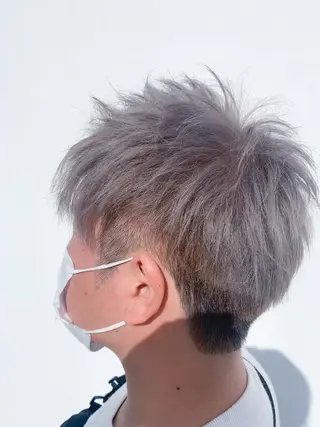 カラー メンズ Lia所属・皆木 智晴のヘアスタイル