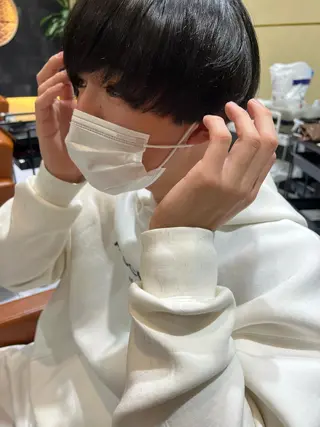 カラー メンズ 立川🫧似合わせ 艶髪✨あんどうゆうかのヘアスタイル