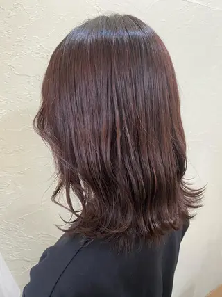 ミディアム カラー ENIF ヤマグチアツコのヘアスタイル