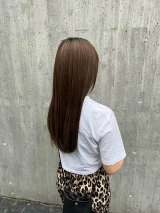 セミロング レイヤー/ボブパーマ /垢抜け/タクミのヘアスタイル