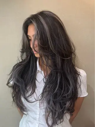 ロング カラー 💖梅田レイヤー💖 副店長Tsubasaのヘアスタイル