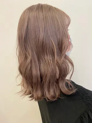 ミディアム L.C.E心斎橋WEST所属・野上 綾香のヘアスタイル