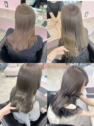 カラー MATTY azusaのヘアスタイル