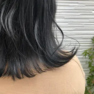 ミディアム カラー hisano / ハイトーン･透明感のヘアスタイル