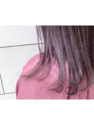 セミロング カラー ヘアアレンジ 🌺まなみ/ うる艶カラー🌺のヘアスタイル