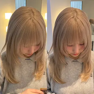 ロング カラー mai / linoah˚✧のヘアスタイル