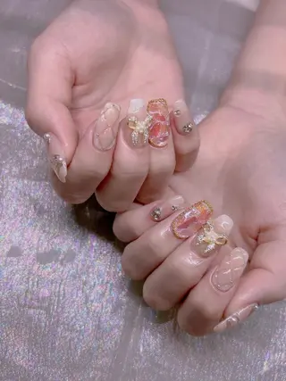 ネイル 長さだし専門店 M2　rikaのネイルデザイン