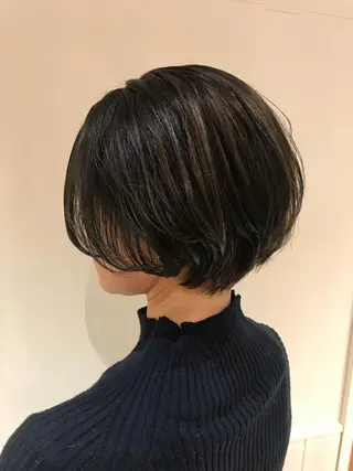ショート カラー 清水　ちひろ ✄トップスタイリストのヘアスタイル
