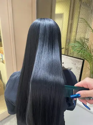 ロング カラー ハイトーンカラーエク ステ🌺RENA🌺のヘアスタイル