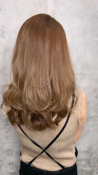 ロング カラー ❣️髪質改善特化❣️ カモアオイのヘアスタイル