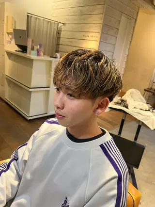 メンズ 🪞表参道パーマ Nikachi🪞のヘアスタイル