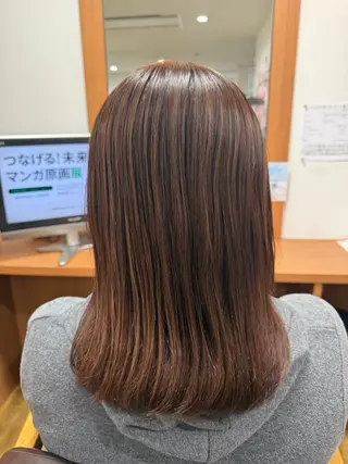セミロング 佐々木 琉聖のヘアスタイル