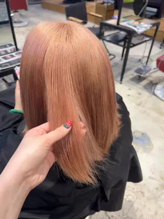 カラー BOOBEE所属・植吉 琉月のヘアスタイル