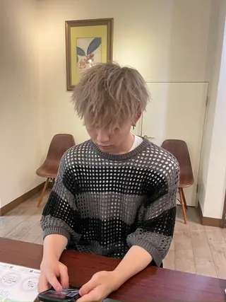 メンズ メンズ特化ツヤ髪特化 一宮/矢島大樹のヘアスタイル